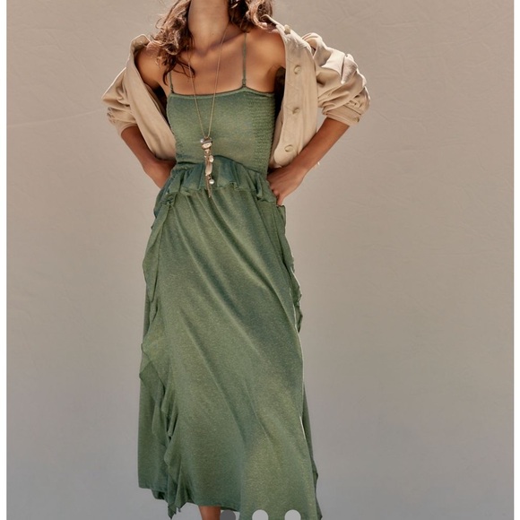 Free People Dresses & Skirts - Free people Myra maxi dress M NWT